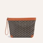 Goyard Conti Pouch Black & Tan - Image 2